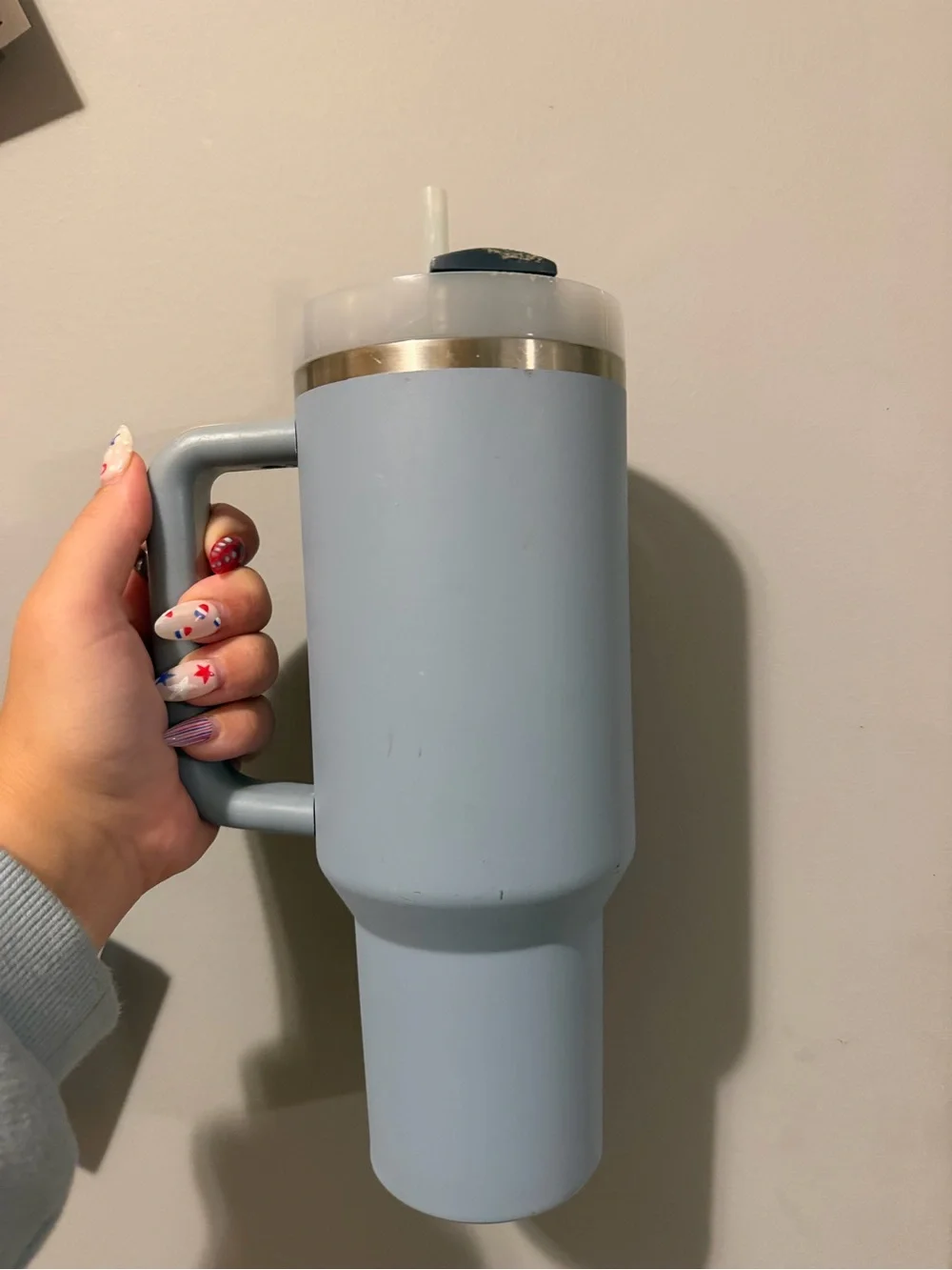 Used Stanley Light Blue 40oz - Picture 2 of 6